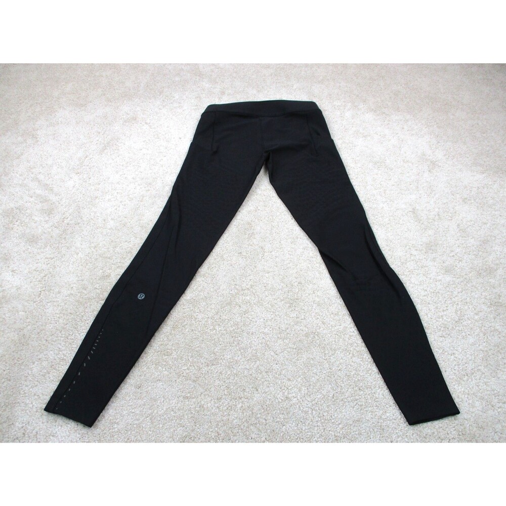 Lululemon Leggings Womens Small Black Athletic Gym Workout Yoga Pants